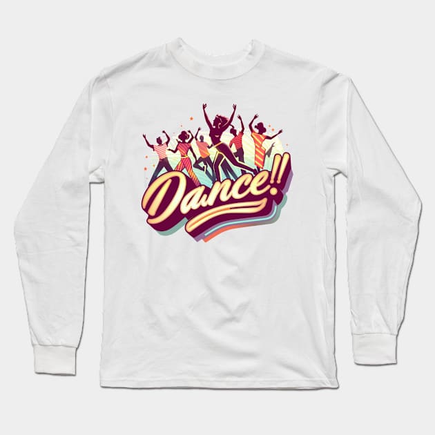 Dancing People Long Sleeve T-Shirt by Hunter_c4 "Click here to uncover more designs"